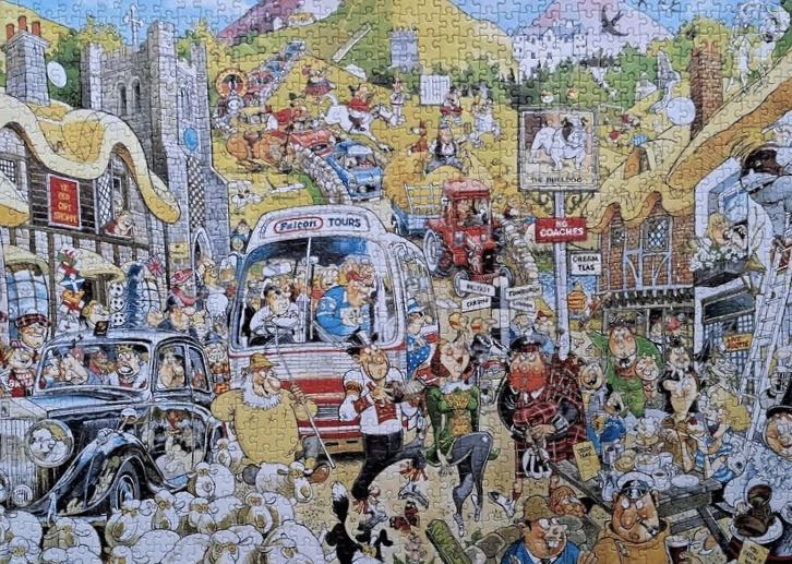 I ❤️ Britain United - Falcon de luxe puzzle collectible [Barcode 8710126111970] - Main Image 3