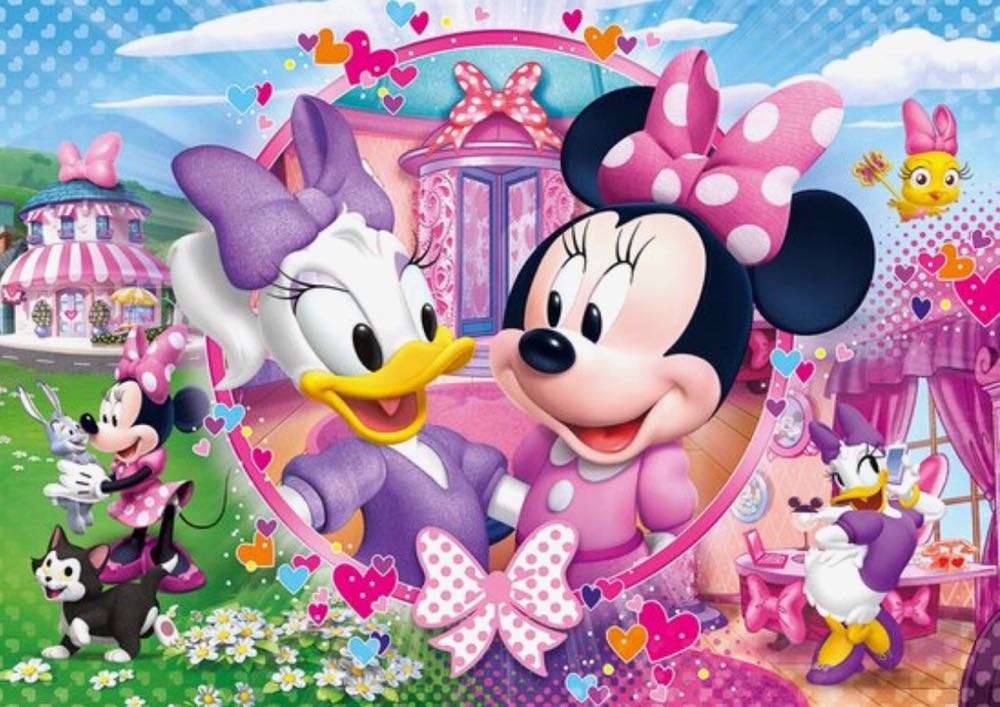 Minnie Happy Helpers 🟦 - Clementoni puzzle collectible [Barcode 8005125201457] - Main Image 2