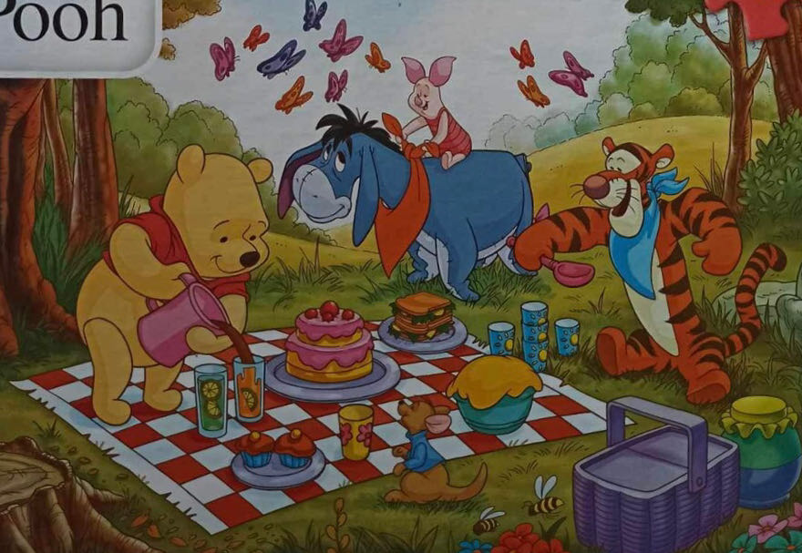 Winnie The Pooh Scannen  puzzle collectible - Main Image 2