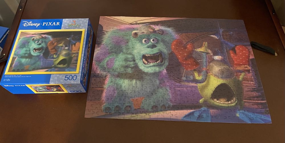 Mike and Sully - Mega Brands puzzle collectible [Barcode 072348315702] - Main Image 2