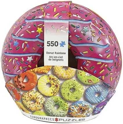 Donut Rainbow-NIB - Eurographics puzzle collectible [Barcode 628136657822] - Main Image 2
