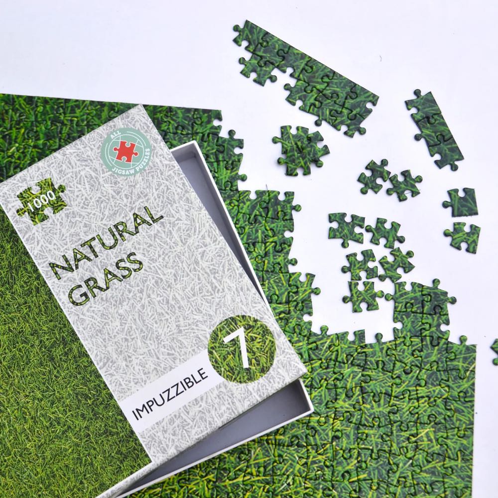 Natural Grass - Impuzzible No. 07 - All Jigsaw Puzzles 🇬🇧 puzzle collectible - Main Image 4