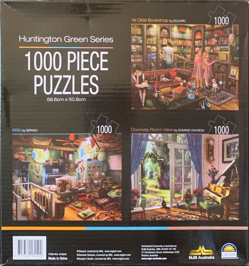 Attic - Crown puzzle collectible [Barcode 9317762182402] - Main Image 2