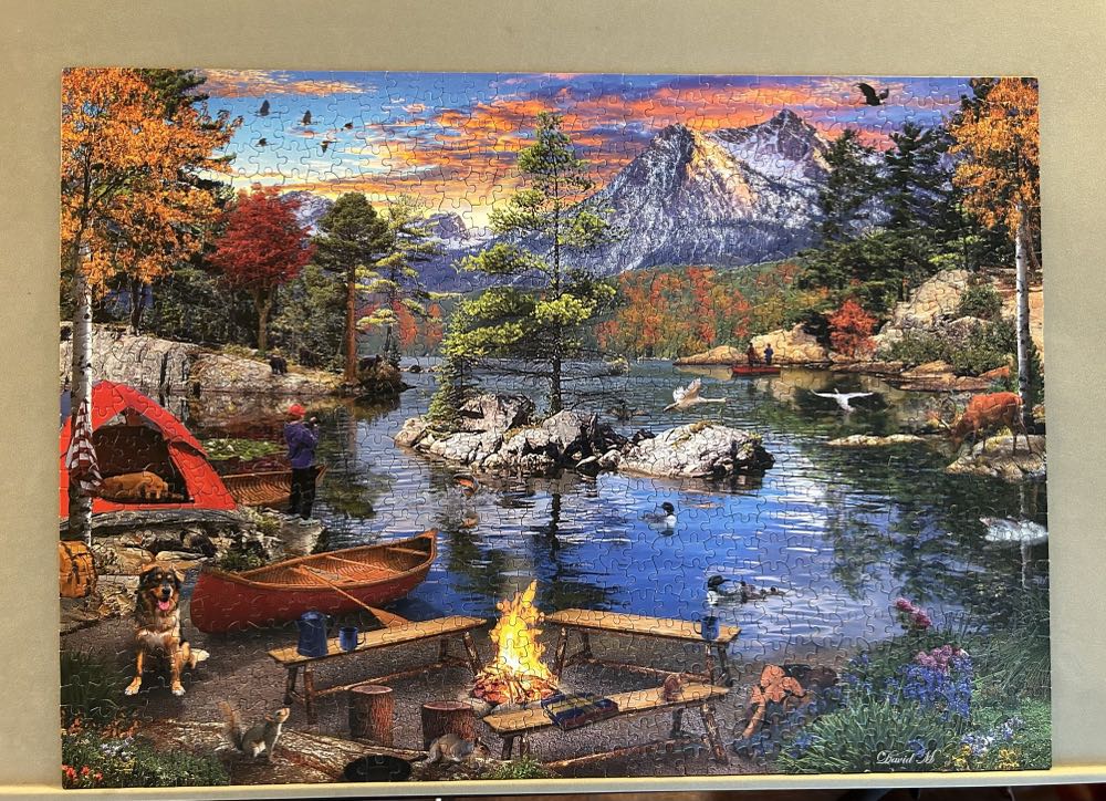 The Getaway - Ceaco puzzle collectible [Barcode 021081333566] - Main Image 2