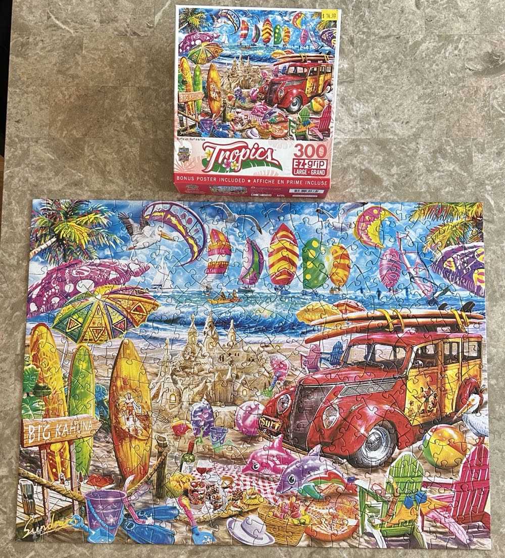 Surf’s Up  (0) - MasterPieces puzzle collectible [Barcode 705988322334] - Main Image 2