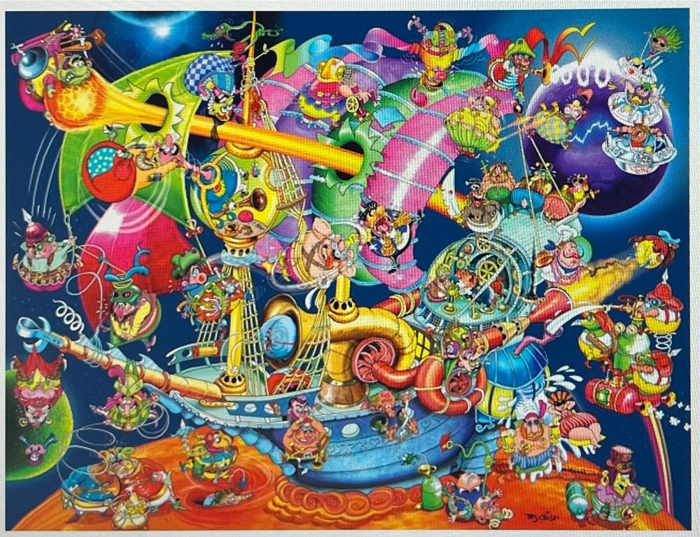 Comic Capers-Looking For Mars  - Ceaco puzzle collectible - Main Image 2