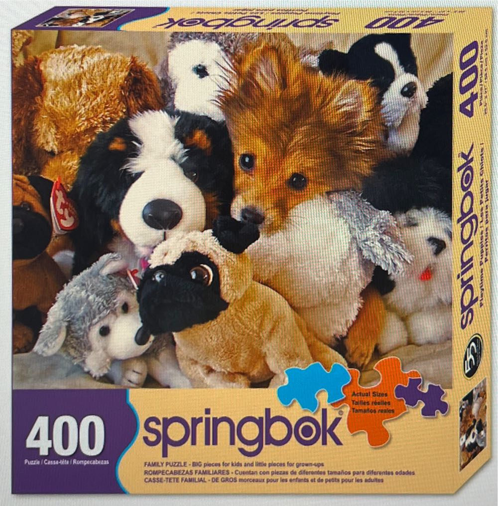 Playtime Puppies - Springbok puzzle collectible - Main Image 1