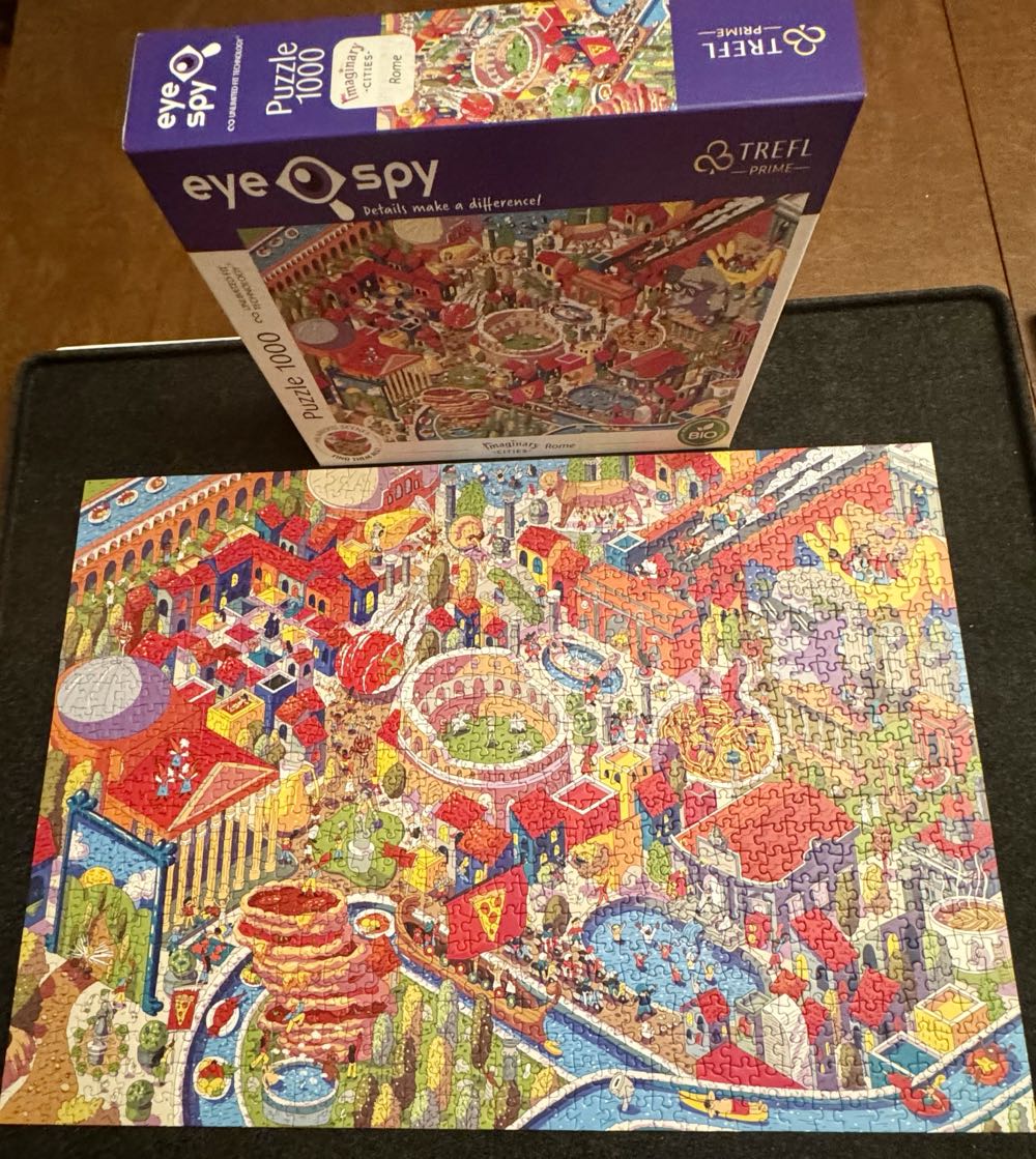 Eye Spy Imaginary Cities: Rome - Trefl: Prime puzzle collectible [Barcode 5900511107098] - Main Image 3