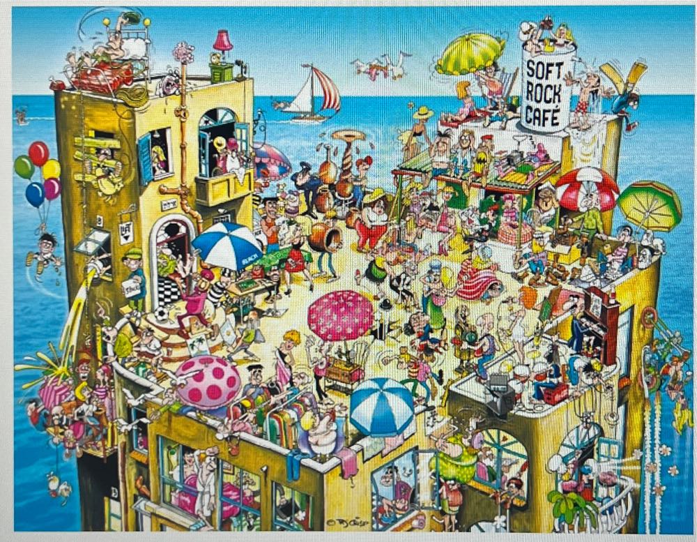 Softrock Cafe - Ceaco puzzle collectible - Main Image 2