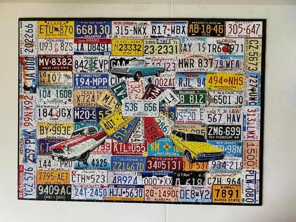 State Plates - White Mountain puzzle collectible - Main Image 2