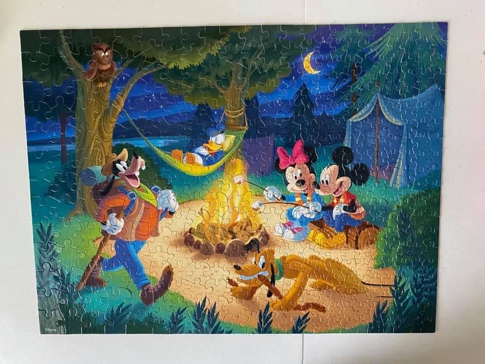 Disney Together Time - Campfire - Ceaco puzzle collectible - Main Image 2