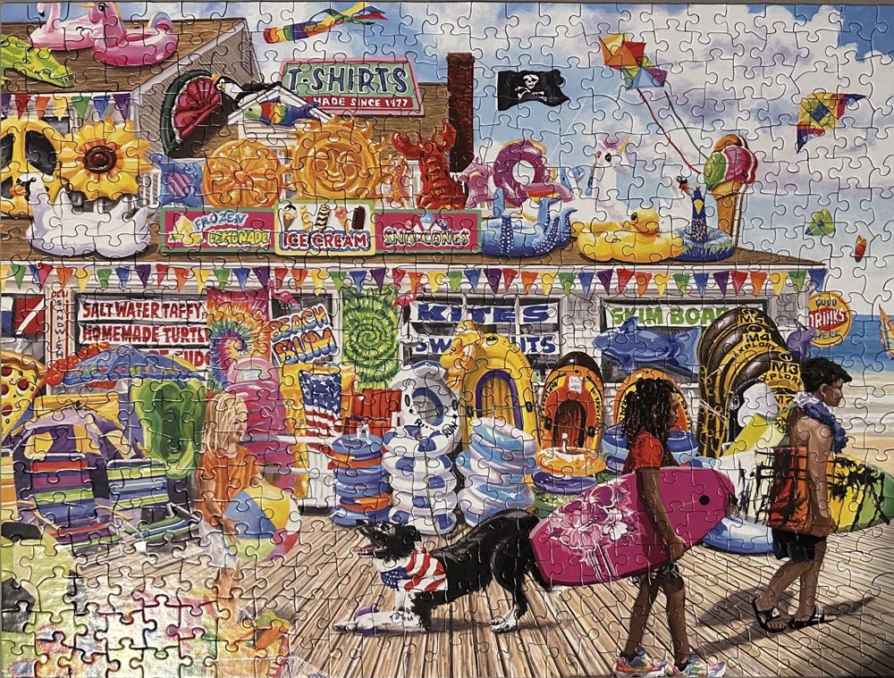 Sold - Float Shop - White Mountain puzzle collectible - Main Image 2