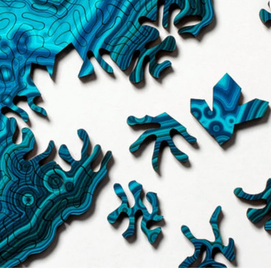 Teal Agate   puzzle collectible - Main Image 3
