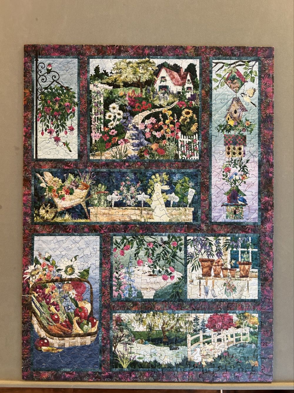 In Full Bloom - Cobble Hill puzzle collectible [Barcode 625012521116] - Main Image 2