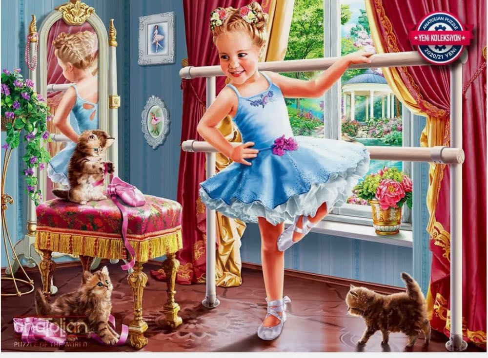 Little Ballet Dancer - Traded - Anatolion puzzle collectible [Barcode 8698543133334] - Main Image 2