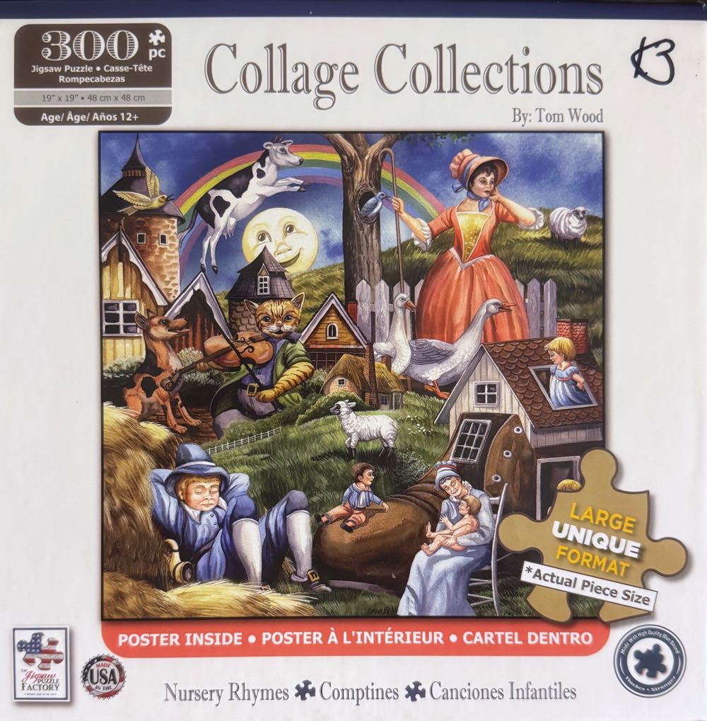 Nursery Rhymes  - Jigsaw Puzzle Factory puzzle collectible [Barcode 788958772315] - Main Image 2
