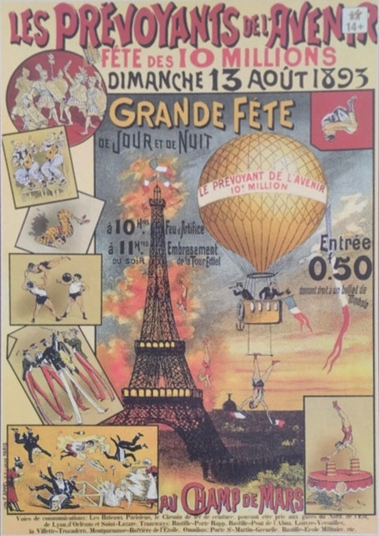 Vintage Posters Holiday Paris - D-TOYS puzzle collectible [Barcode 5947502874591] - Main Image 2