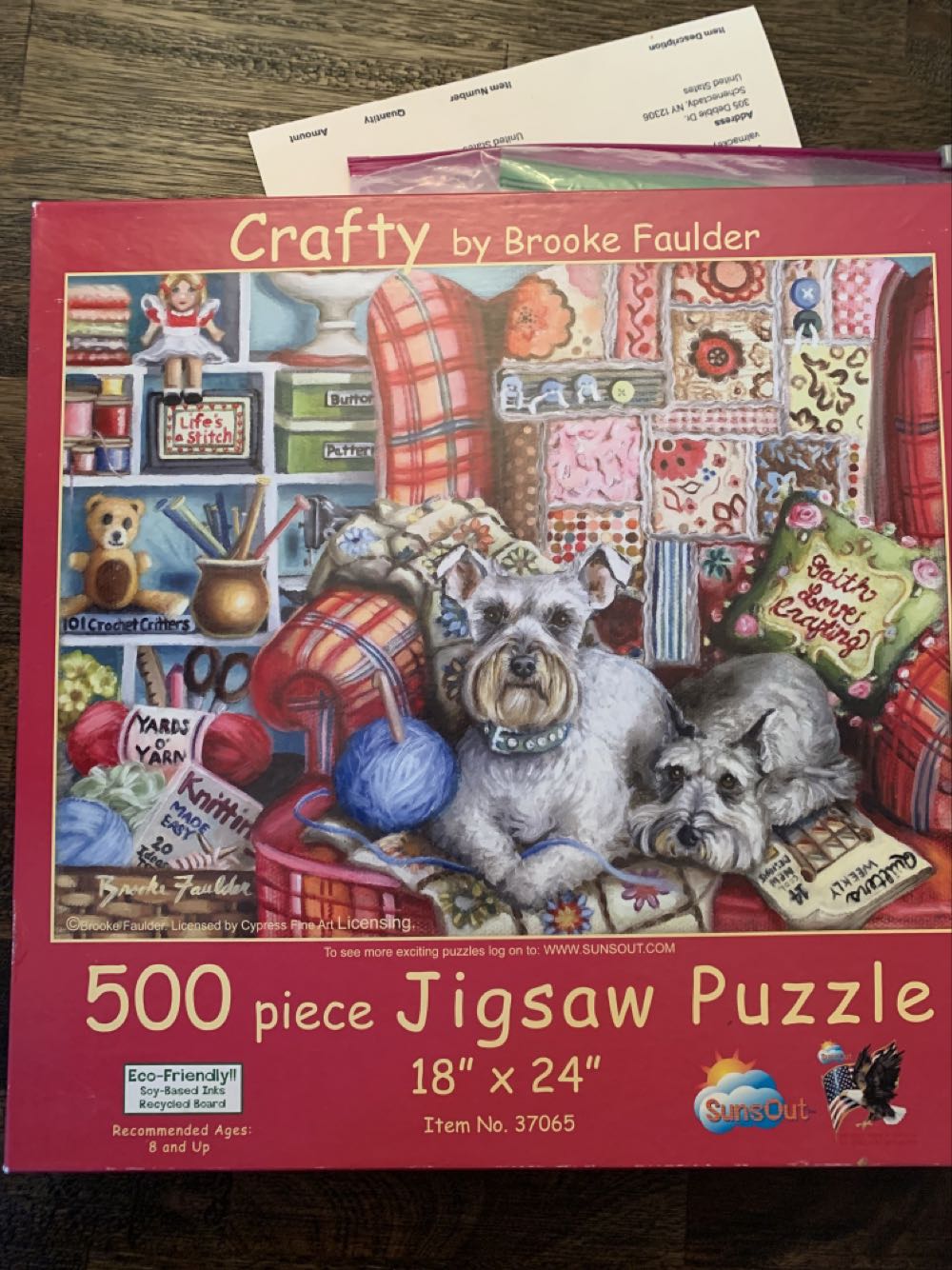 Sunsout Inc Number 56-500 Pc Jigsaw Puzzle By Artist: Rafael Trujillo Finished Size 18” X 24” Mpn# 42365