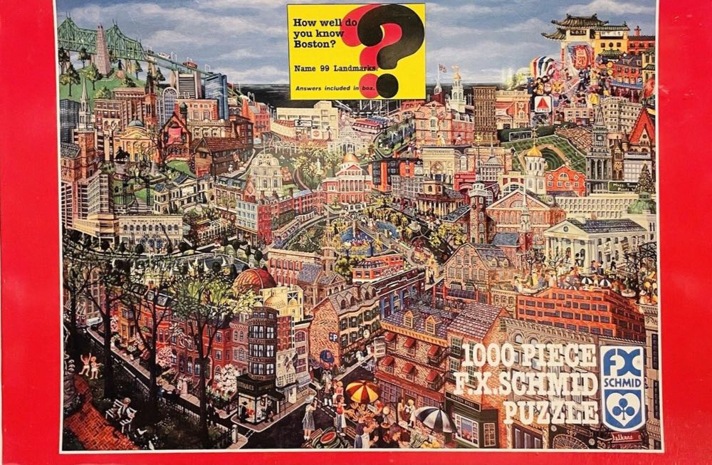 The Best of Boston - F.X. Schmid puzzle collectible - Main Image 2