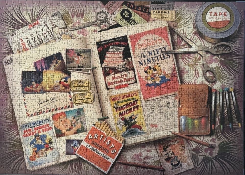 Disney Mickey Anniversary 1940 - Ravensburger puzzle collectible [Barcode 4005556175833] - Main Image 3