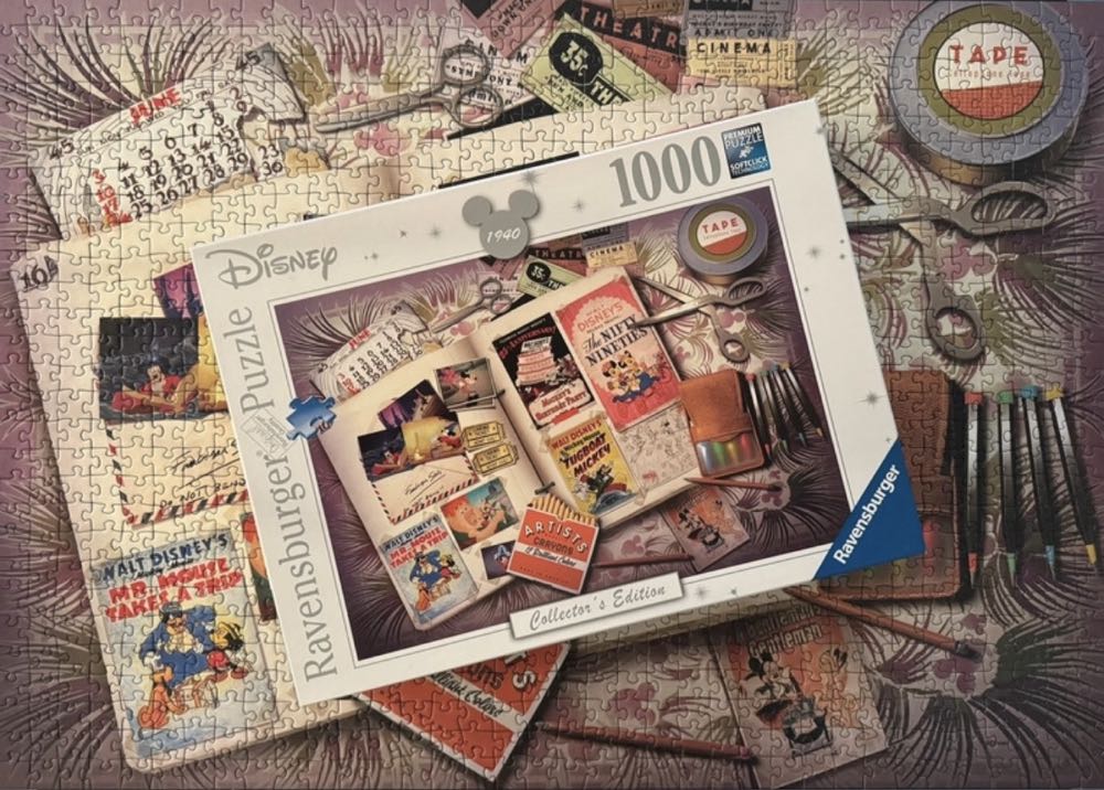 Disney Mickey Anniversary 1940 - Ravensburger puzzle collectible [Barcode 4005556175833] - Main Image 4