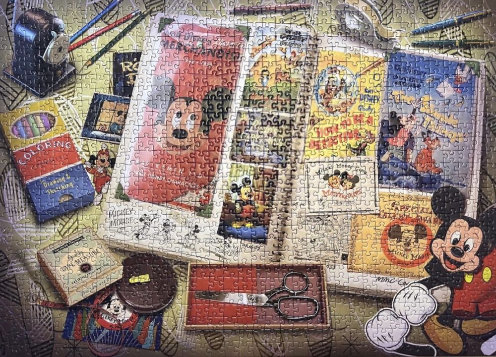 Mickey Anniversary 1950 - Ravensburger puzzle collectible [Barcode 4005556175840] - Main Image 3