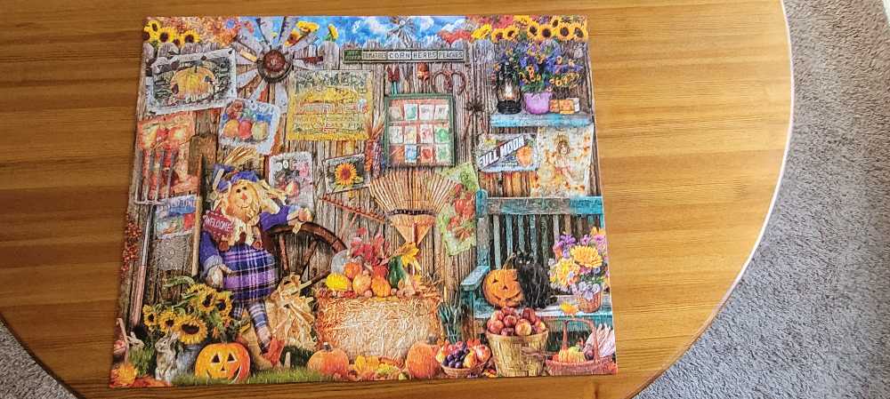 Autumn garden🧩 - White Mountain puzzle collectible - Main Image 2