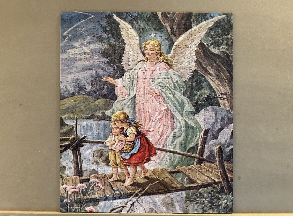 Safe Crossing - SUNSOUT INC puzzle collectible [Barcode 796780181021] - Main Image 2