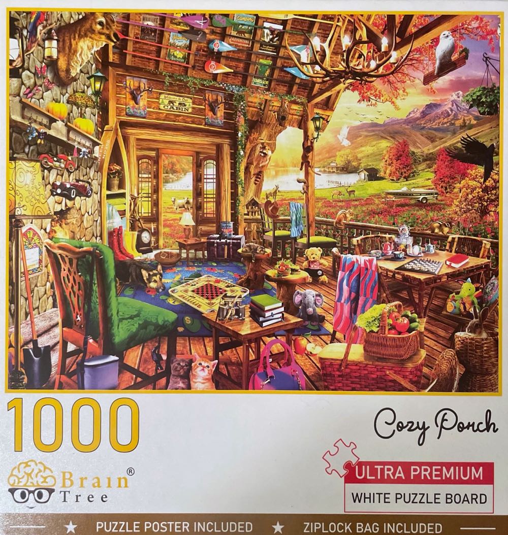 Cozy Porch - Brain Tree puzzle collectible [Barcode 8906139541556] - Main Image 2