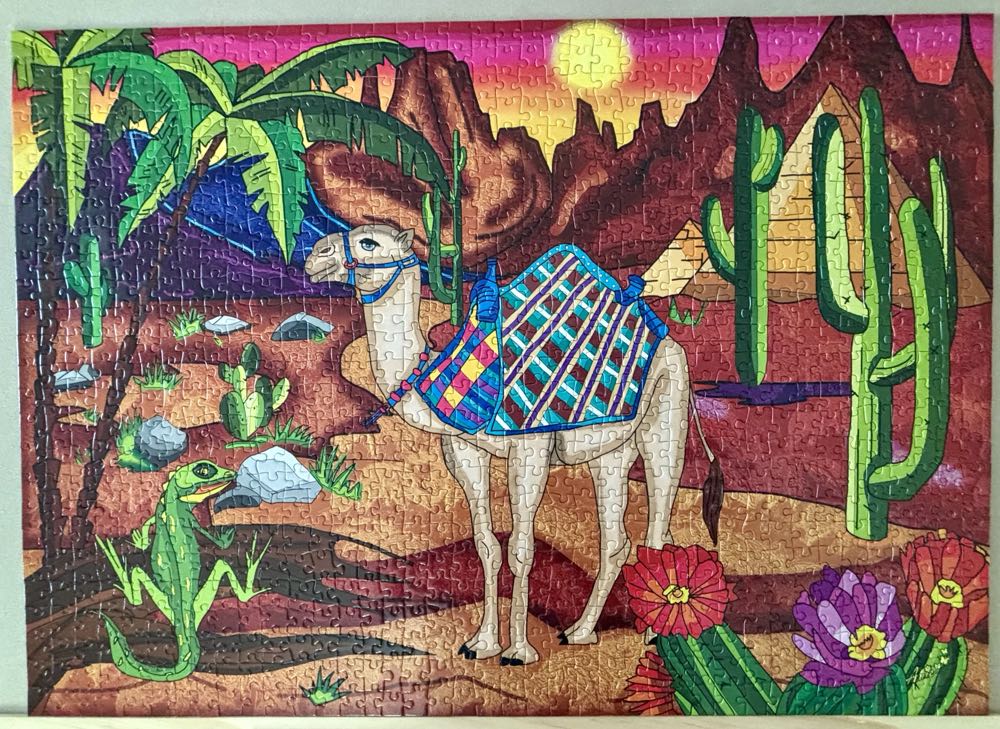 Ship Of The Desert- GONE - JaCaRou puzzle collectible [Barcode 731093611070] - Main Image 2