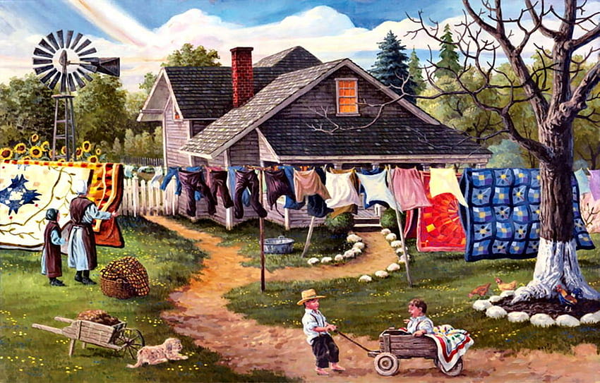 The Family Wagon 🟦 - SunsOut puzzle collectible [Barcode 796780560420] - Main Image 2