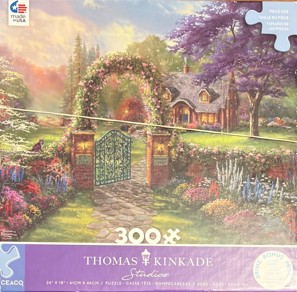 Hummingbird Cottage - Ceaco puzzle collectible [Barcode 021081223782] - Main Image 2