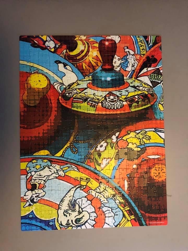 Tiny Toy Tops - Milton Bradley puzzle collectible - Main Image 2