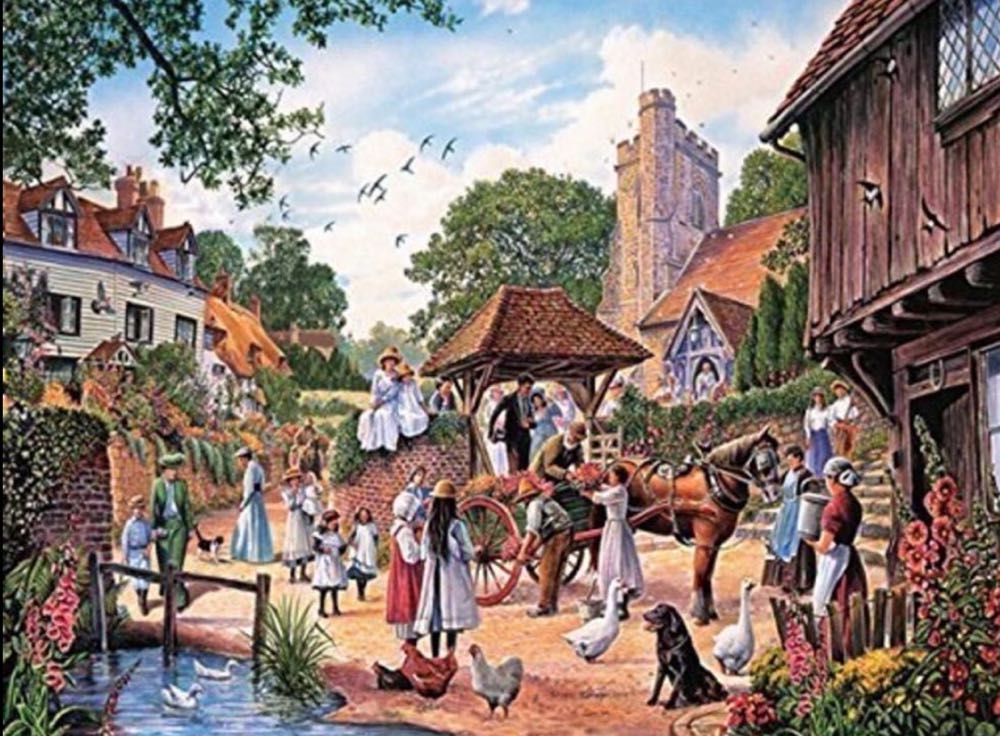 Reflections Ding Dong The Bells are going to Chime - Falcon de luxe puzzle collectible [Barcode 511145100567] - Main Image 2