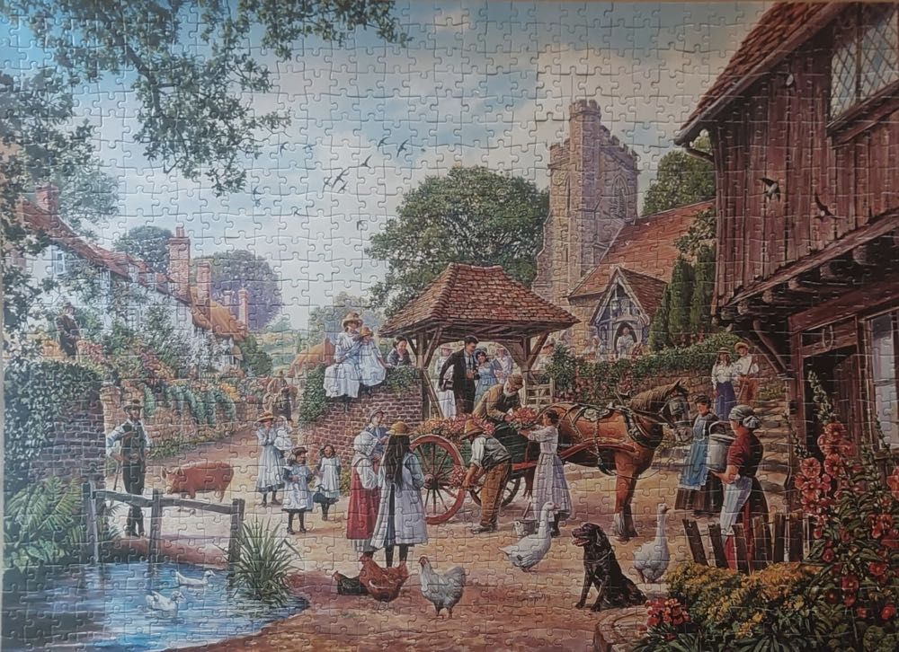 Reflections Ding Dong The Bells are going to Chime - Falcon de luxe puzzle collectible [Barcode 511145100567] - Main Image 3