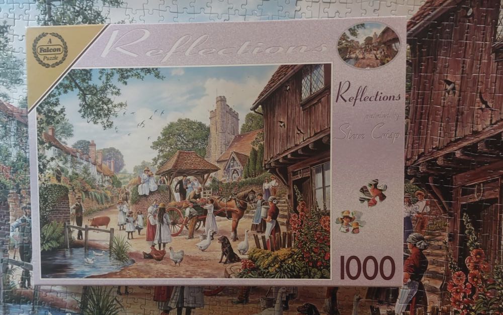 Reflections Ding Dong The Bells are going to Chime - Falcon de luxe puzzle collectible [Barcode 511145100567] - Main Image 4