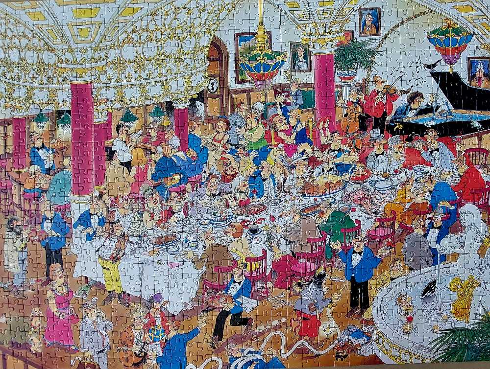 Piece Jigsaw Puzzle Lakeside Rendezvous 686141080271 70617 3  puzzle collectible [Barcode 686141080271] - Main Image 2