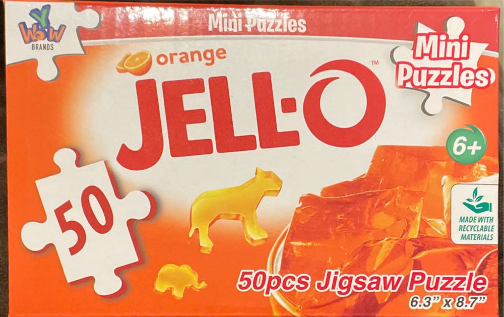 Jello Puzzle Orange - YWOW Brands puzzle collectible [Barcode 4897108241994] - Main Image 2