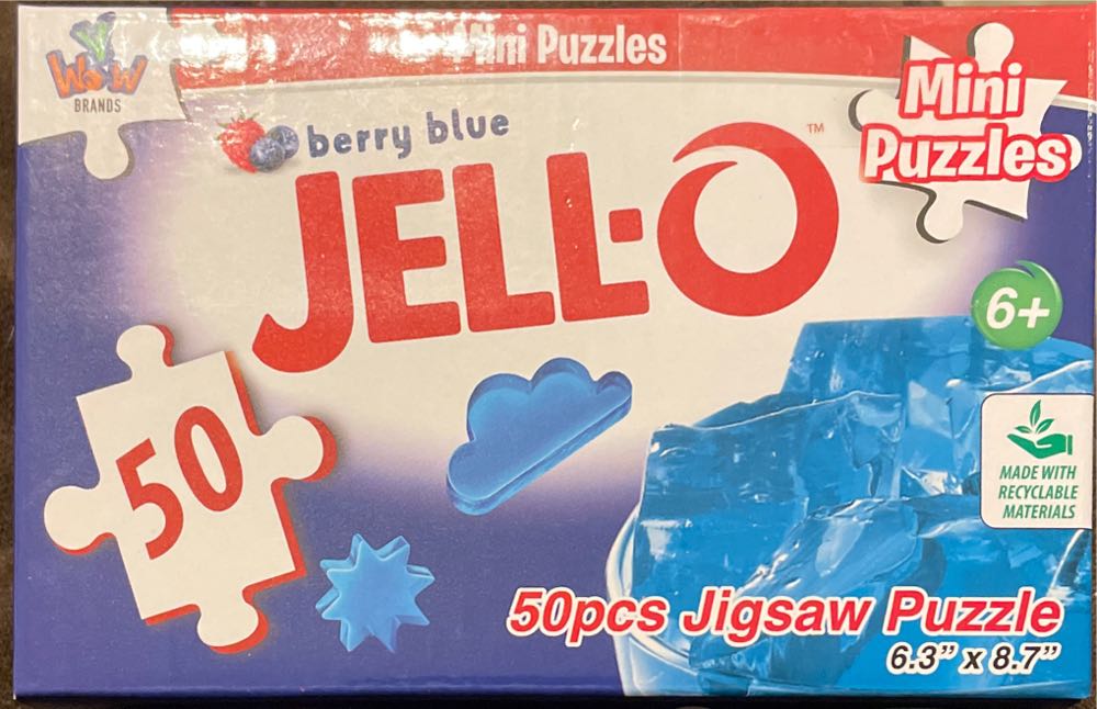 Jello Puzzle Berry Blue - YWOW Brands puzzle collectible [Barcode 4897108241963] - Main Image 2