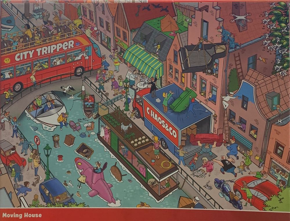 Wacky World: Moving House - goliath puzzle collectible [Barcode 9352214021069] - Main Image 4