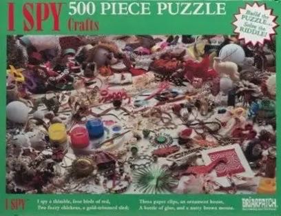 I Spy Crafts - Briarpatch /Scholastic puzzle collectible [Barcode 761707062141] - Main Image 2
