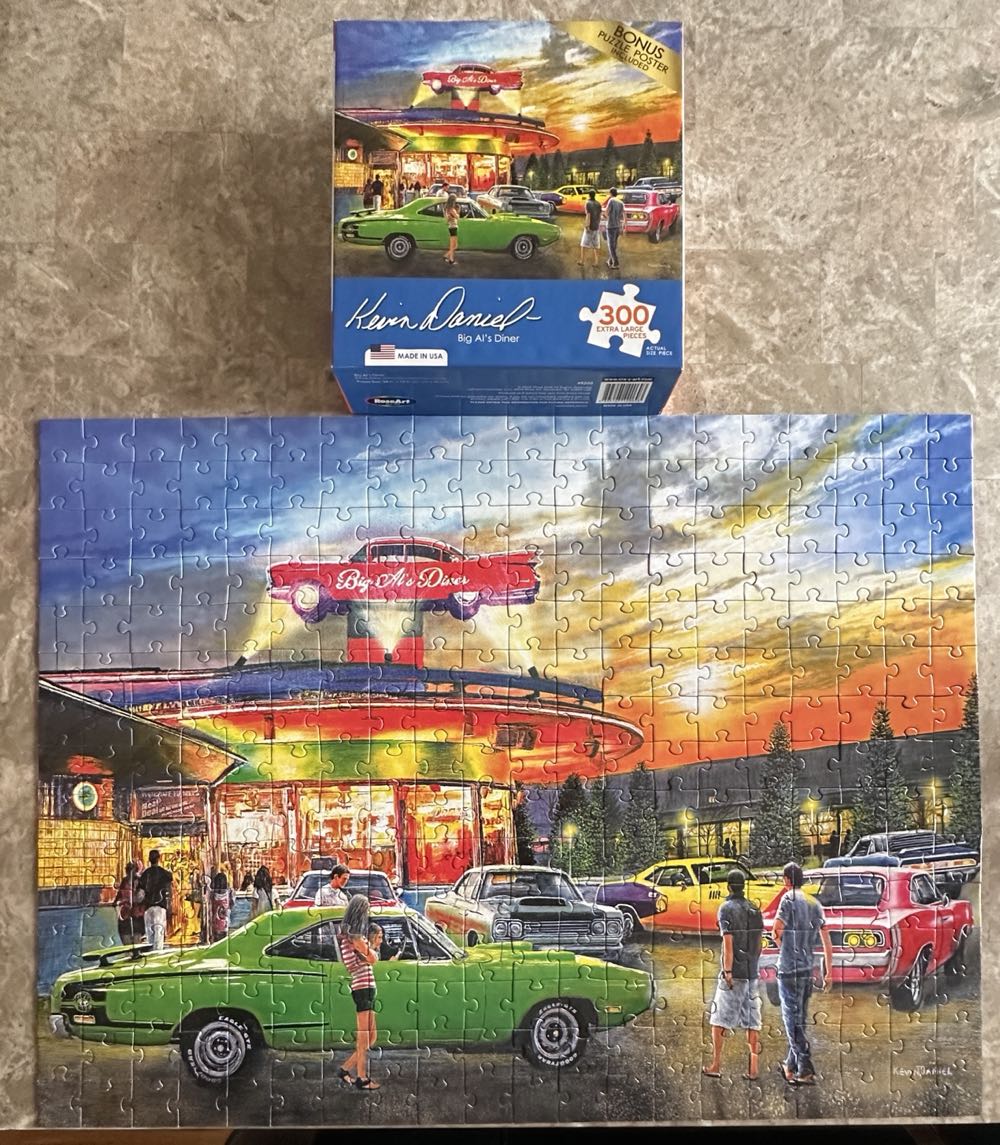 Big Al’s Diner - Rose Art puzzle collectible [Barcode 4895145420693] - Main Image 2