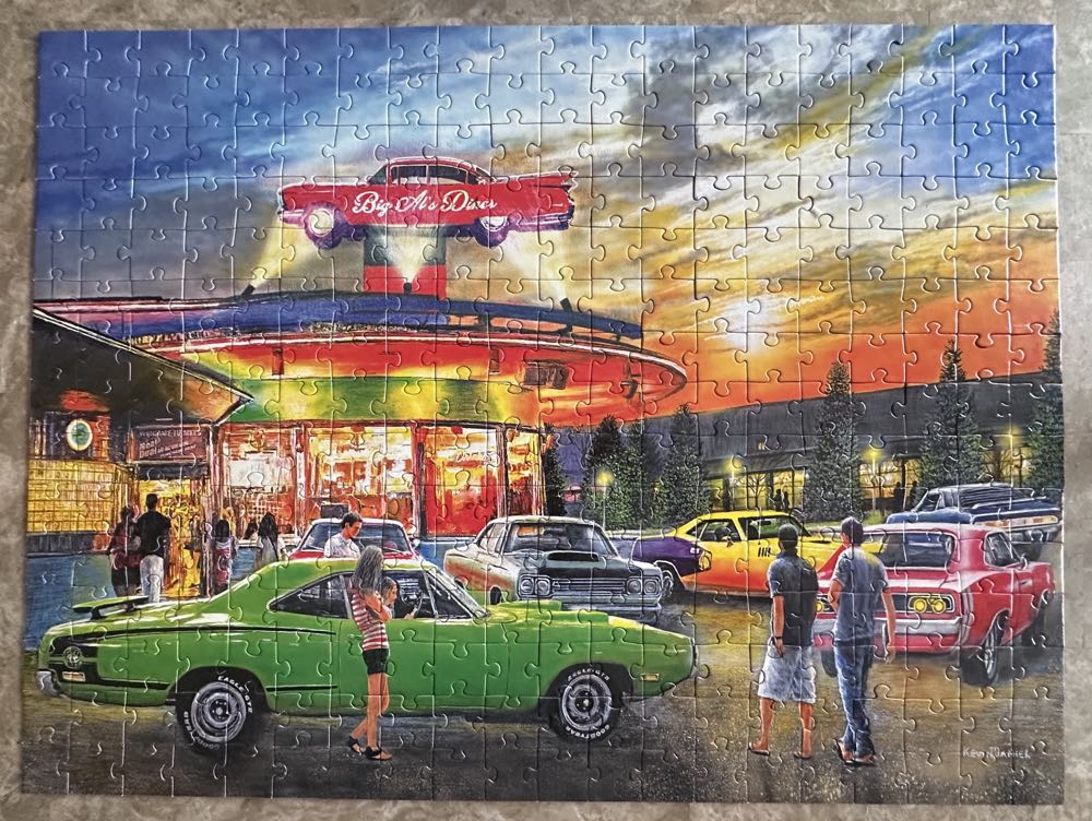 Big Al’s Diner - Rose Art puzzle collectible [Barcode 4895145420693] - Main Image 3