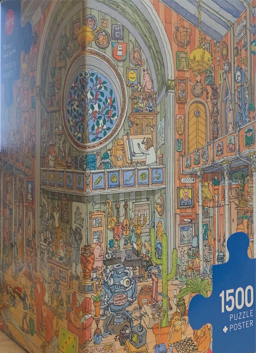 Adolfson: Curiosity Cabinet - Heye 🇩🇪 puzzle collectible [Barcode 4001689297947] - Main Image 2