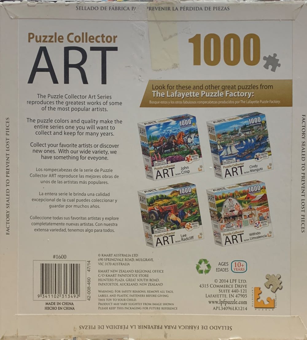 Autumn Quilts - SunsOut puzzle collectible [Barcode 9341102313492] - Main Image 2