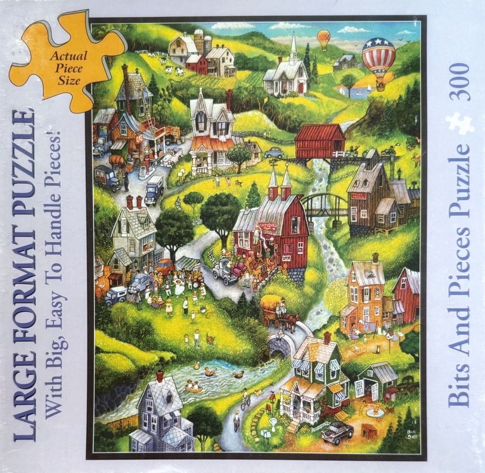 Country Summer - Bits And Pieces puzzle collectible [Barcode 704812459857] - Main Image 2