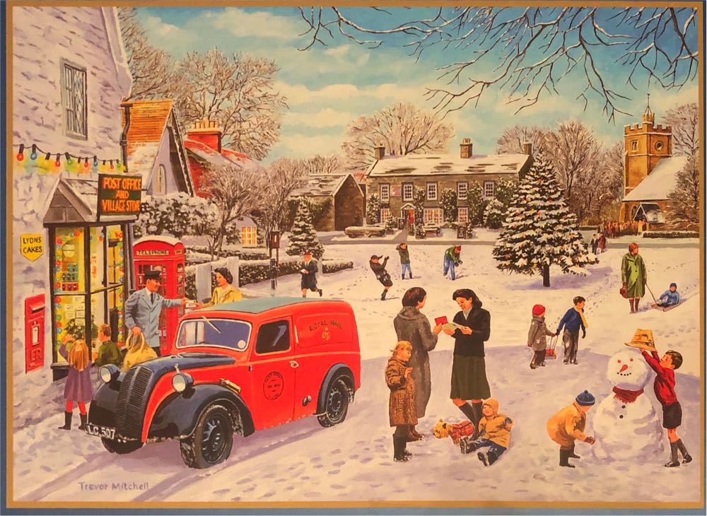 Christmas Post - Gibsons puzzle collectible [Barcode 5012269035049] - Main Image 2