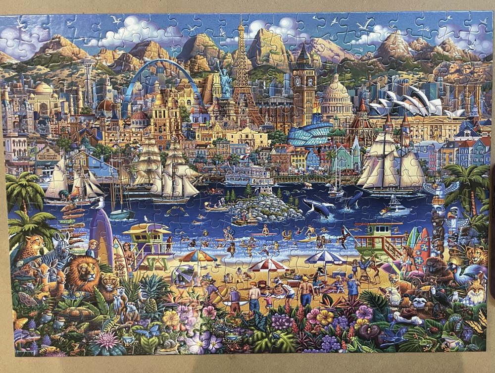 World Pieces  - Buffalo puzzle collectible [Barcode 079346228065] - Main Image 2