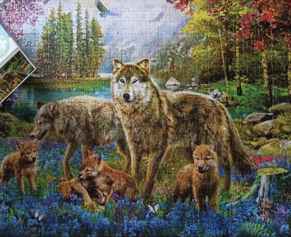 Wolf Lake Fantasy 🟦 - EuroGraphics puzzle collectible [Barcode 0628136753609] - Main Image 3