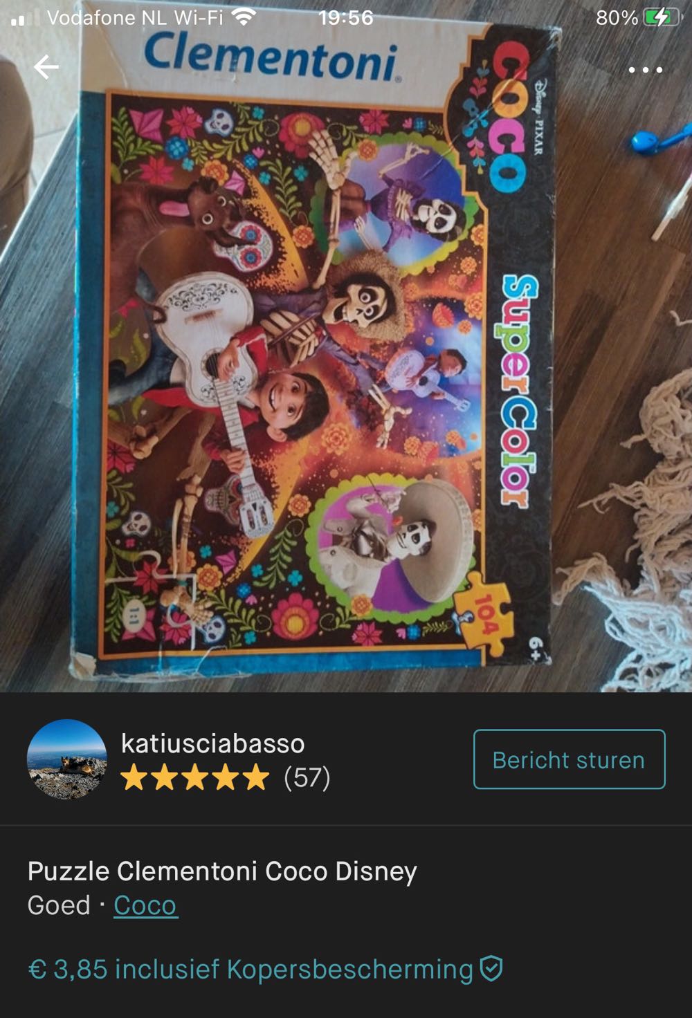 Coco 🟦 - Clementoni puzzle collectible [Barcode 8005125270965] - Main Image 3